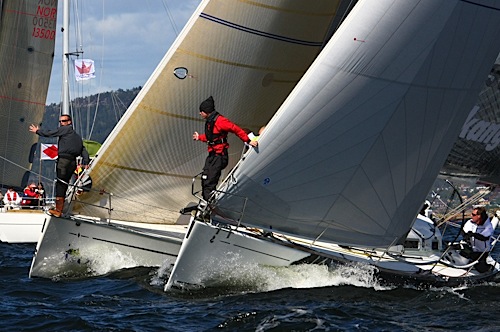 Elvstrøm Sails training in Son