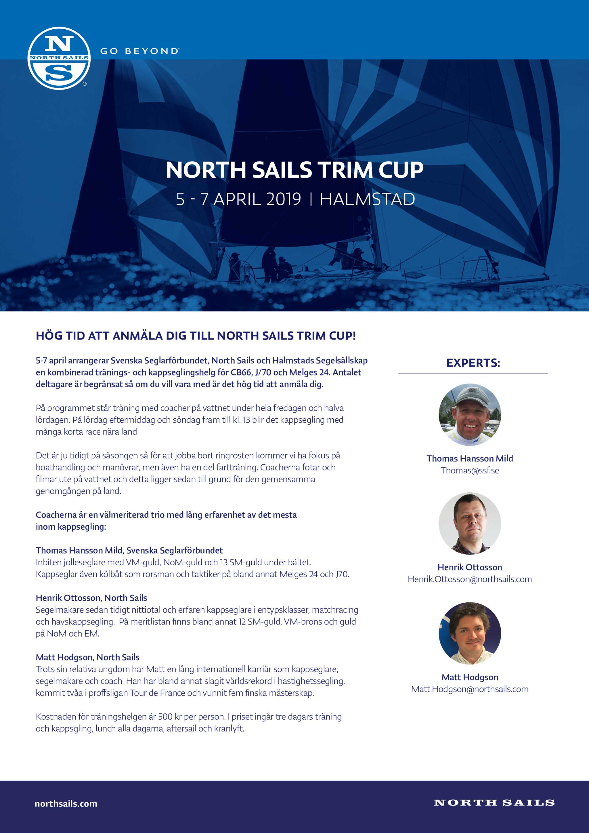 North Sails Trim Cup i Halmstad