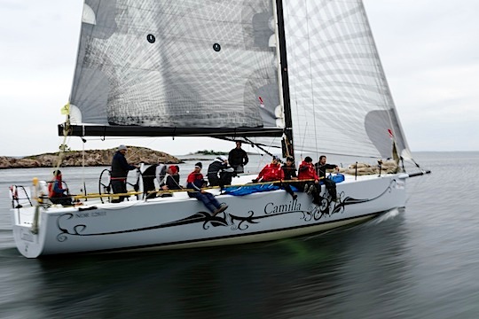 Camilla spikade ÅF Offshore Race