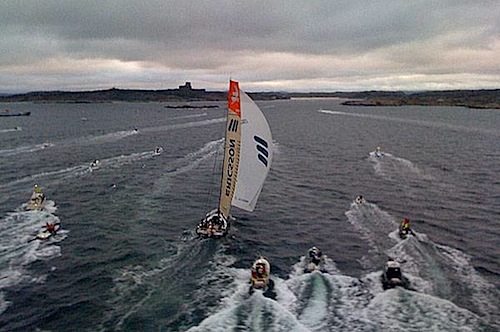 E4 först till Marstrand