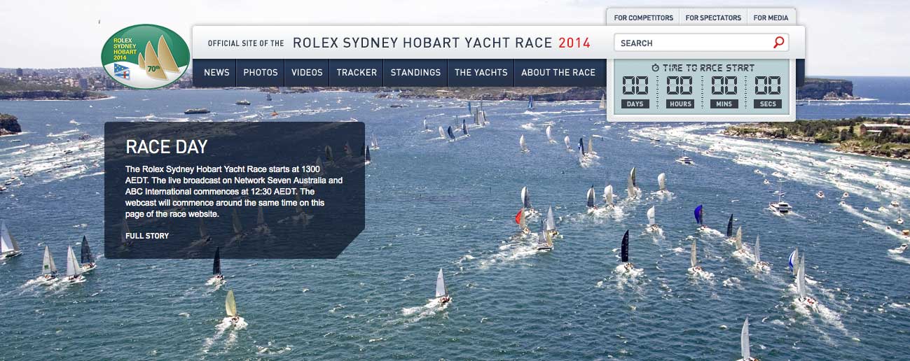 Rolex Sydney Hobart 2014